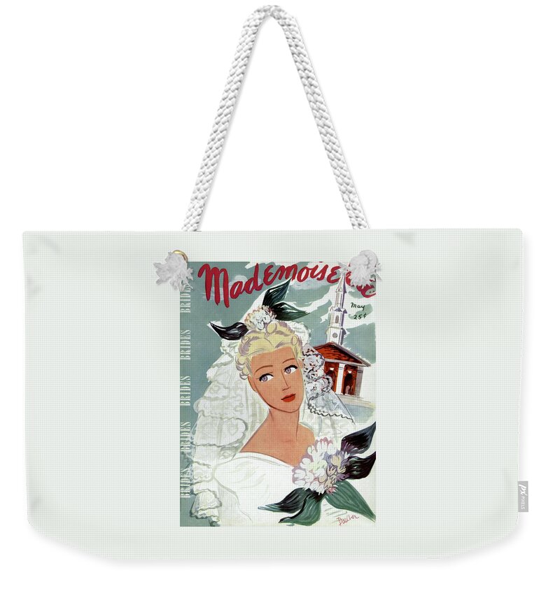 Mademoiselle Cover Featuring An Illustration Weekender Tote Bag