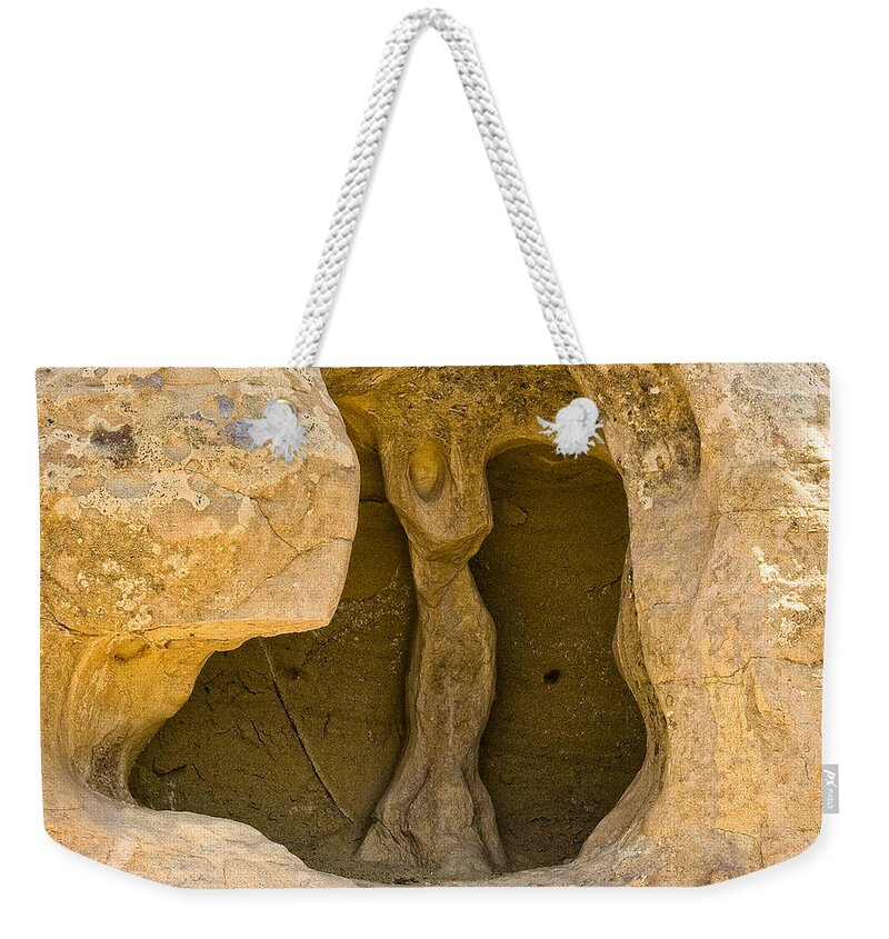 Rock Figurine Weekender Tote Bag featuring the photograph Madonna Immortalized Forever by Betty Depee