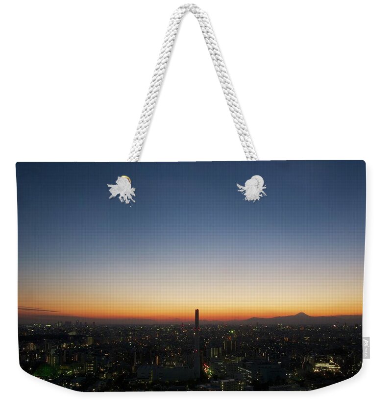 Tranquility Weekender Tote Bag featuring the photograph Magic Hour by Simple