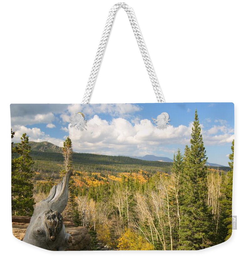 Water Weekender Tote Bag featuring the photograph Magnificent View by Beth Collins