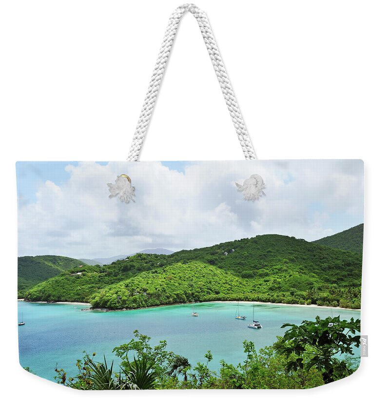 Scenics Weekender Tote Bag featuring the photograph Maho Bay, St. John by Driendl Group