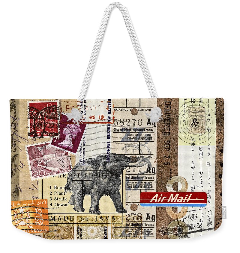 Mail Weekender Tote Bag featuring the photograph Mammoth Mail by Carol Leigh