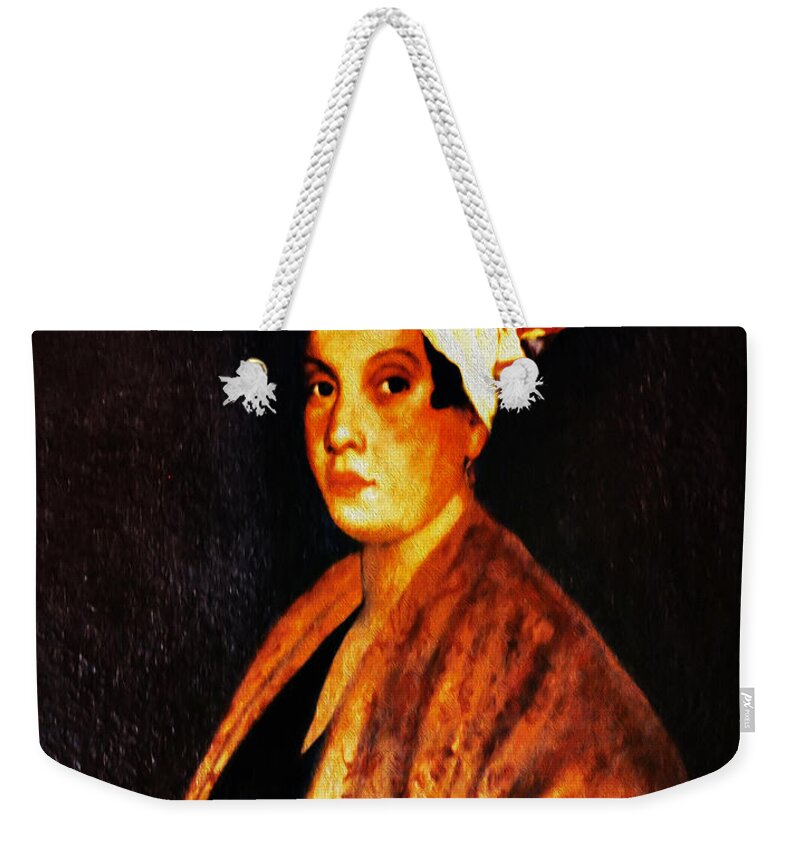 Louisianna Weekender Tote Bag featuring the photograph Marie Laveau - New Orleans Witch by Digital Reproductions