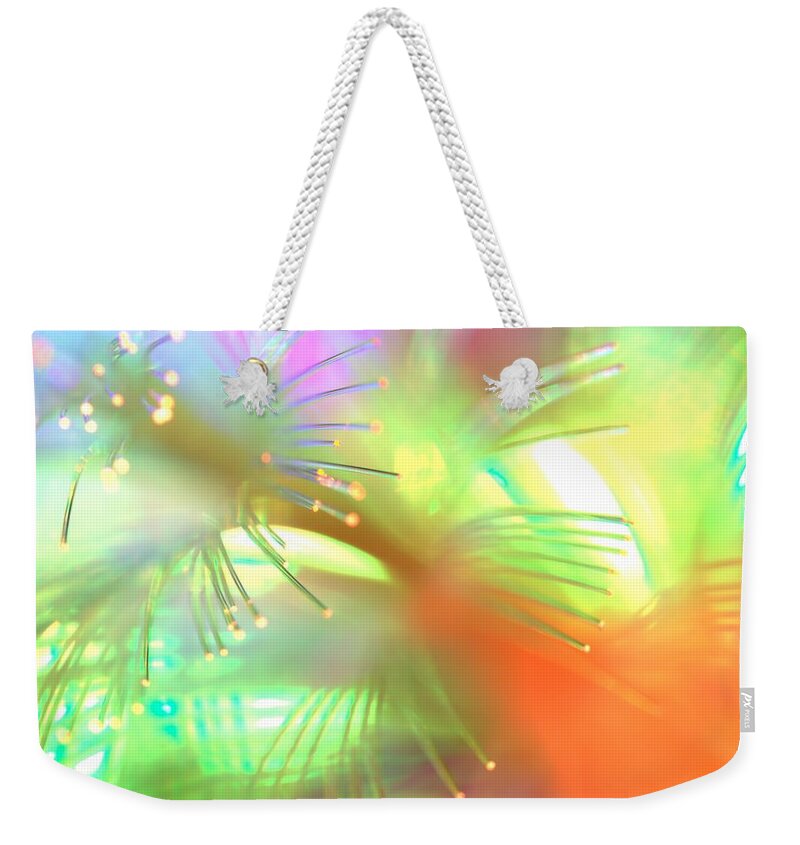Abstract Weekender Tote Bag featuring the photograph Maybe Im Amazed by Dazzle Zazz
