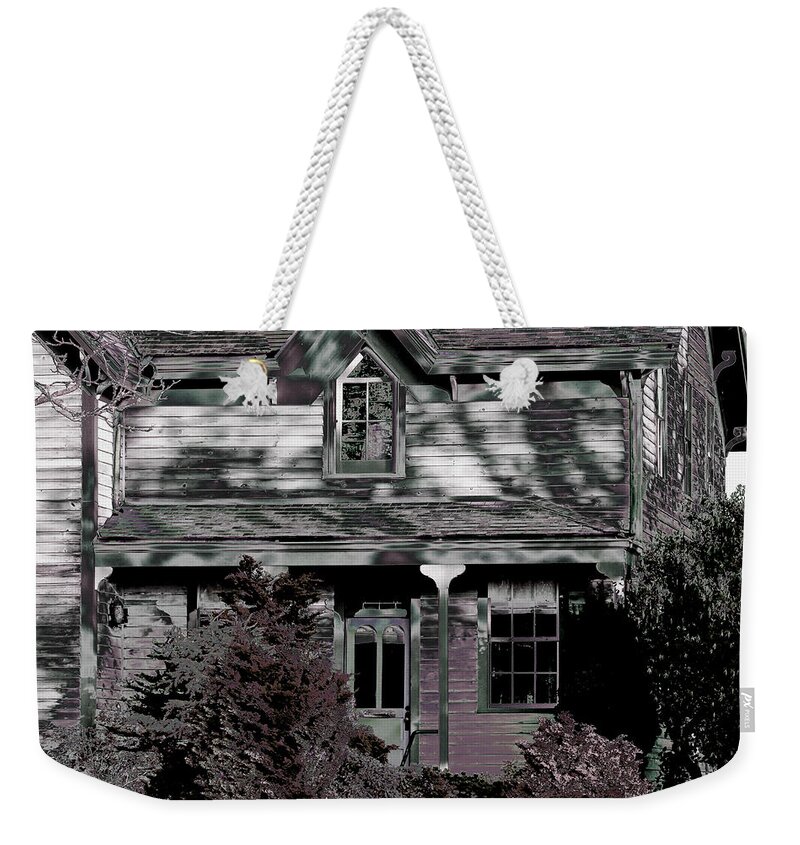 Historic Places Framed Canvas Prints Weekender Tote Bag featuring the photograph McAlmond House by Marie Jamieson