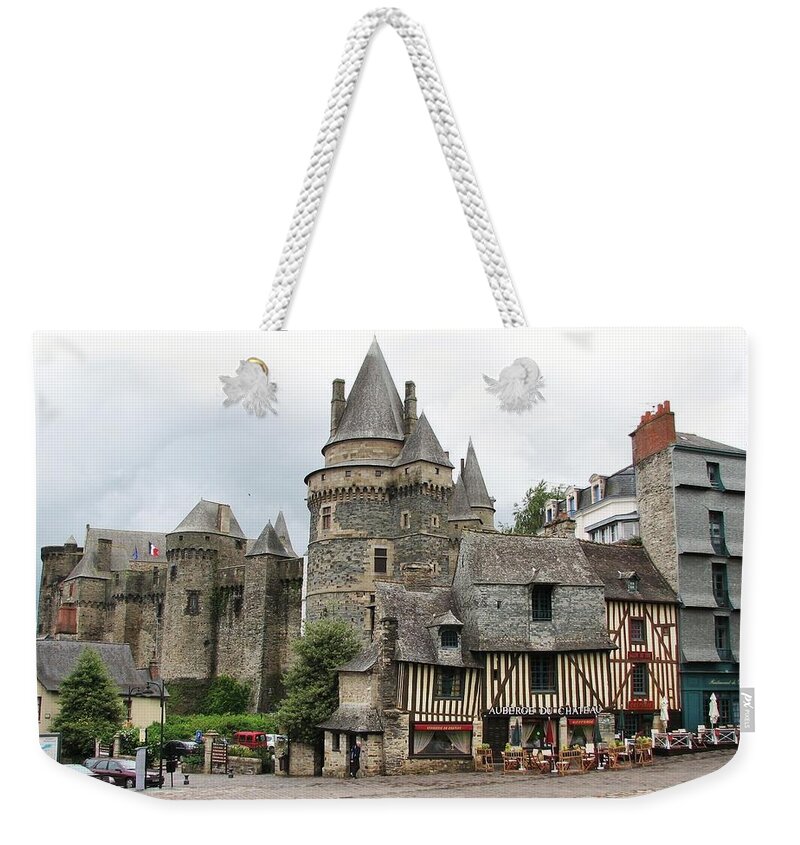 Castle Weekender Tote Bag featuring the photograph Medieval Memories by Mary Ellen Mueller Legault
