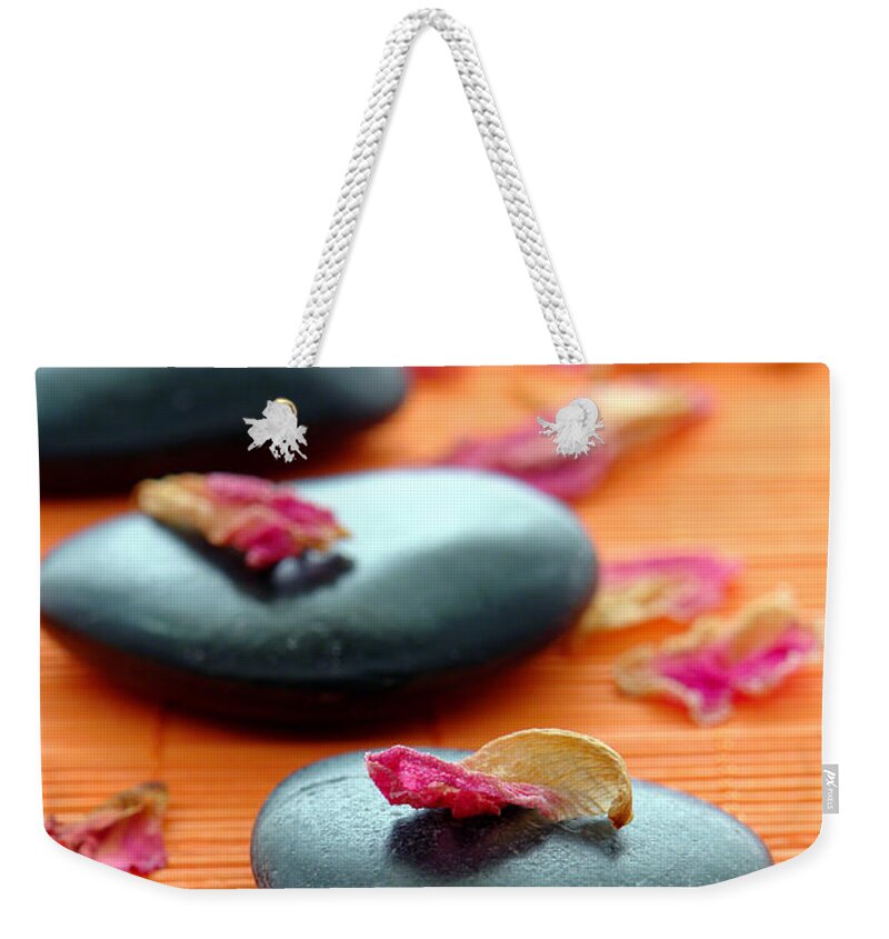 Zen Weekender Tote Bag featuring the photograph Meditation Zen Path by Olivier Le Queinec