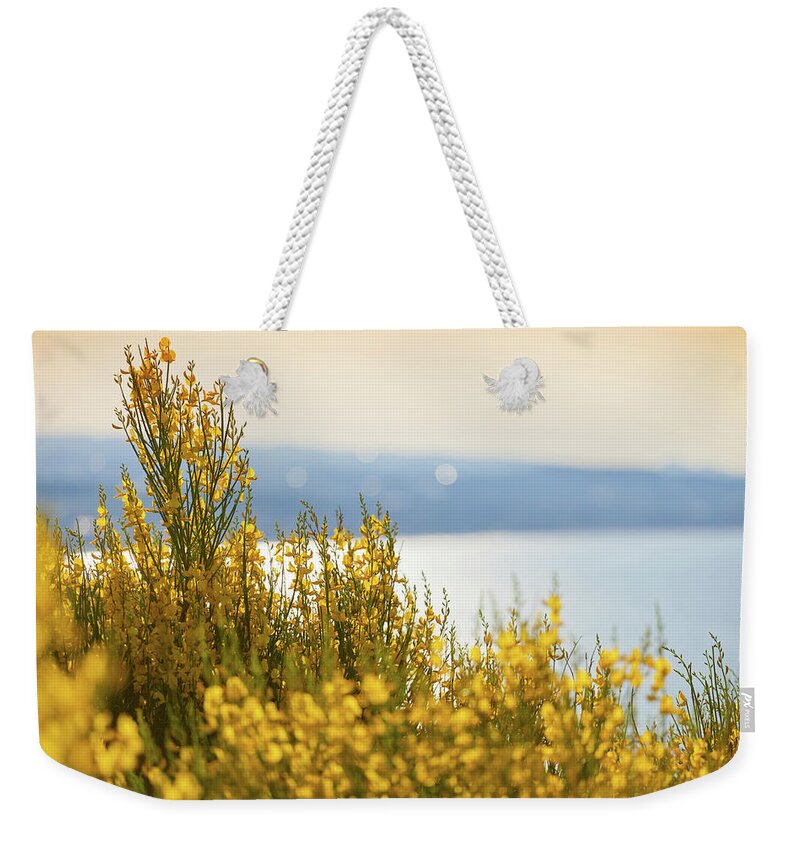 Outdoors Weekender Tote Bag featuring the photograph Mediterranean Coast by Anzeletti