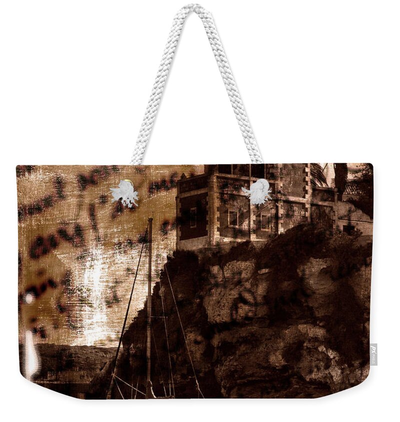 Pedro Weekender Tote Bag featuring the photograph Memories By The Sea by Pedro Cardona Llambias