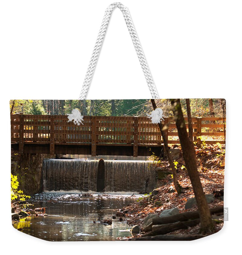 New England Landscapes Weekender Tote Bag featuring the photograph Mill Pond by Paul Mangold