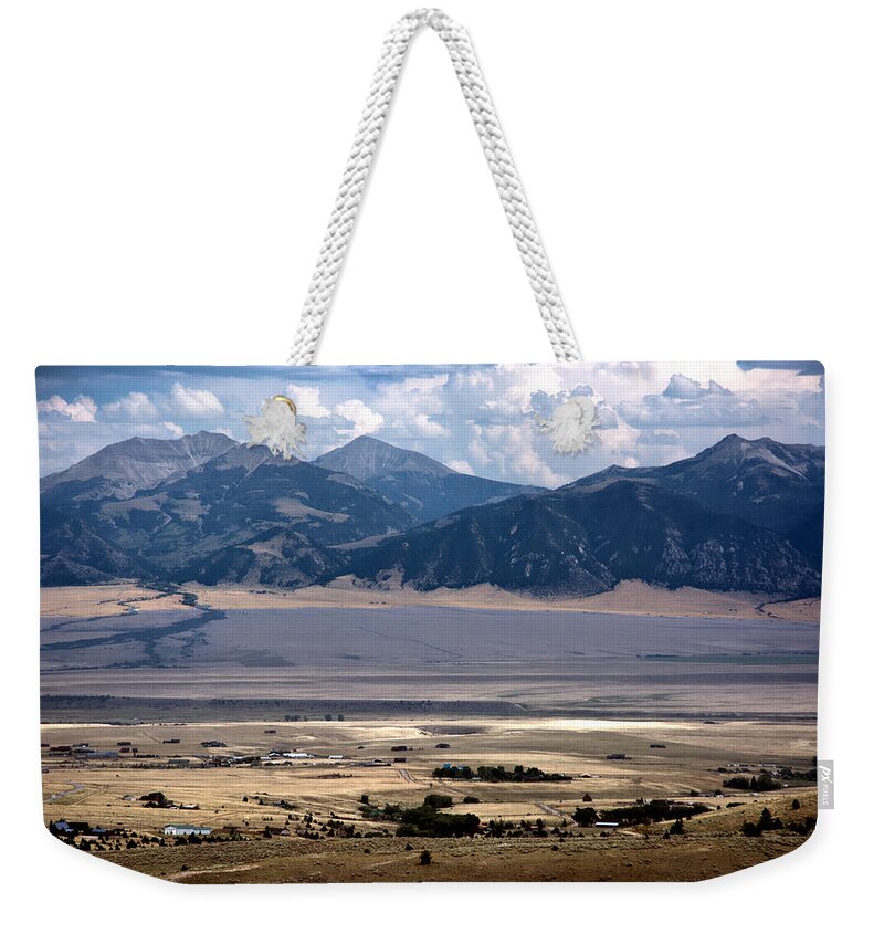  Mountain View Weekender Tote Bag featuring the photograph Millionaires Mountain View by Randall Branham