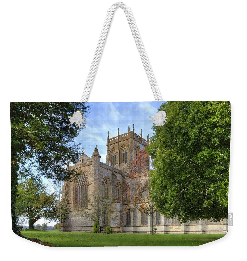 Milton Abbey Weekender Tote Bag featuring the photograph Milton Abbey by Joana Kruse