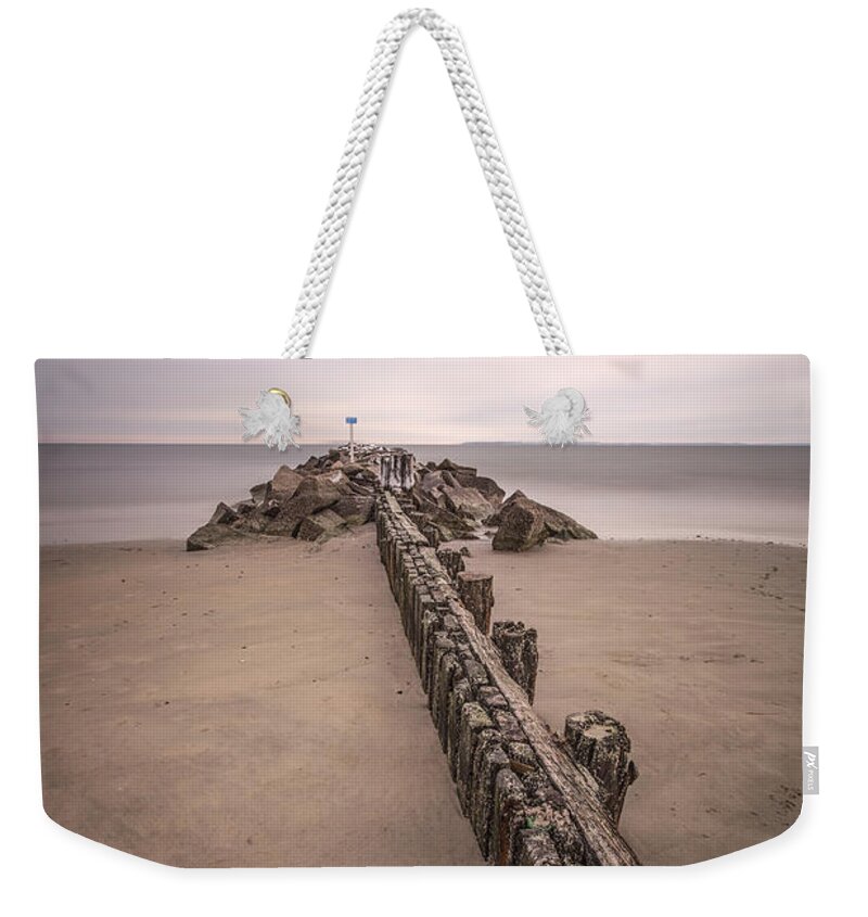 Brighton Beach Weekender Tote Bag featuring the photograph Mind Excursion by Evelina Kremsdorf