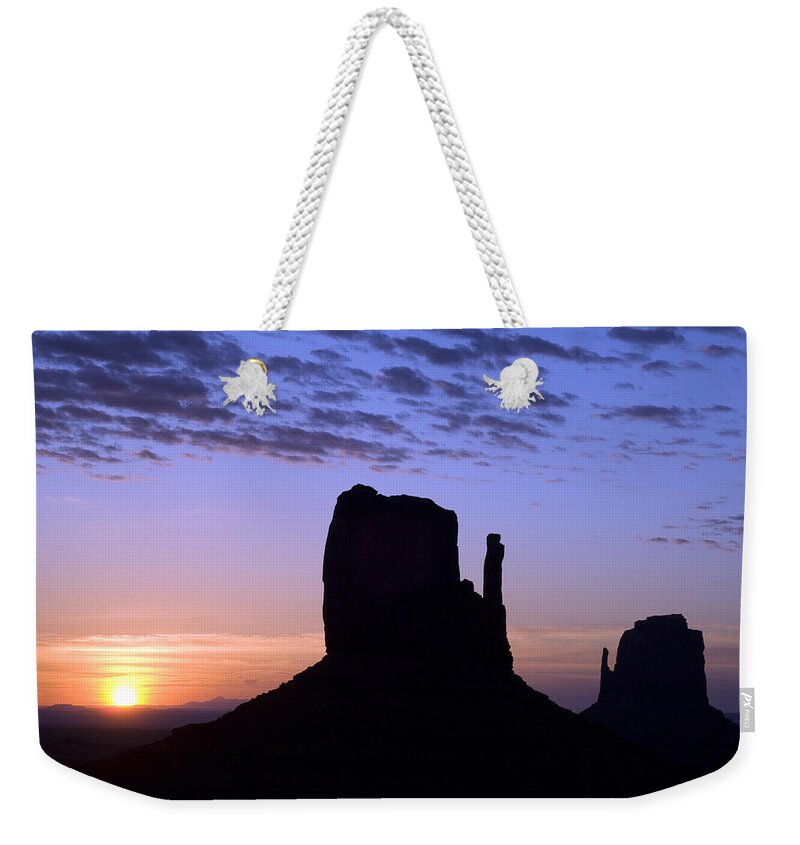 Monument Valley Weekender Tote Bag featuring the photograph Monument Valley 4 by Arterra Picture Library