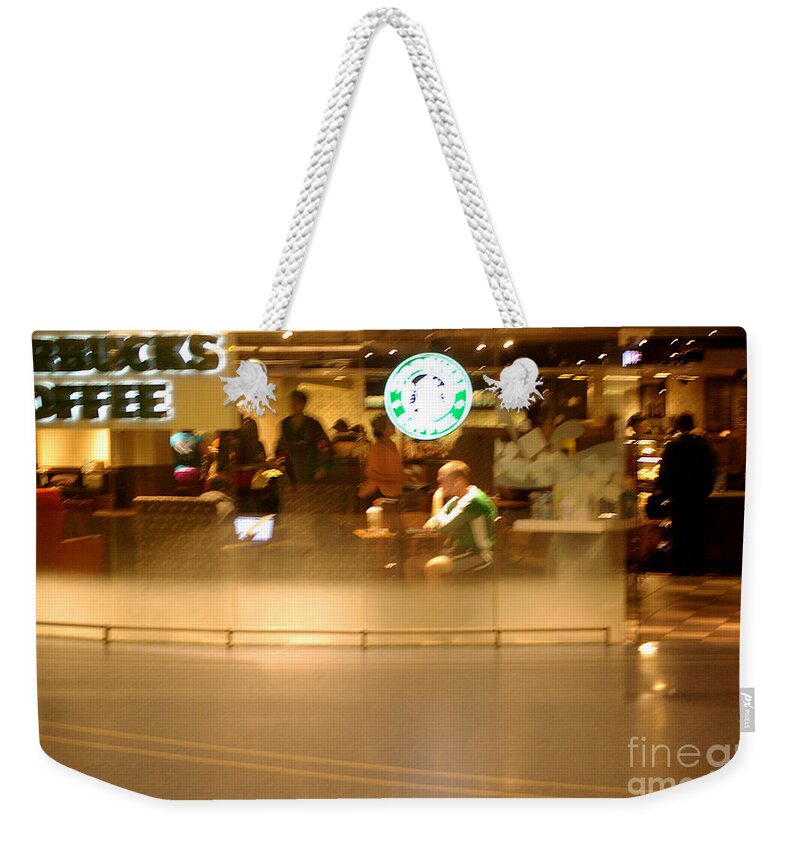 Frank-j-casella Weekender Tote Bag featuring the photograph Morning Buzz by Frank J Casella