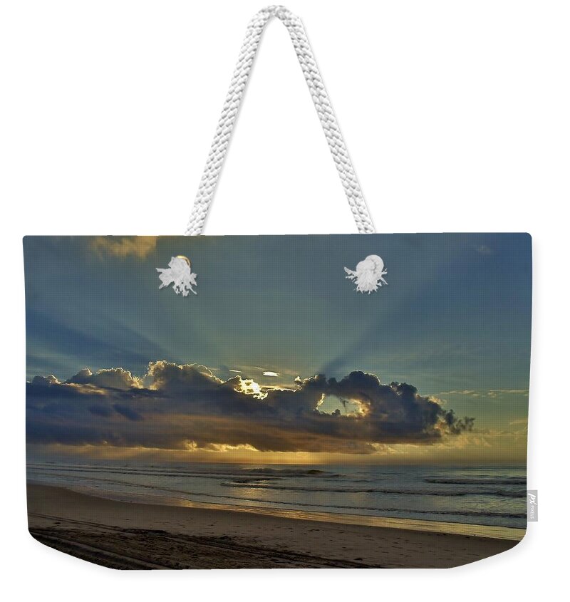 Sunrise Weekender Tote Bag featuring the photograph Morning Glory by Ed Sweeney