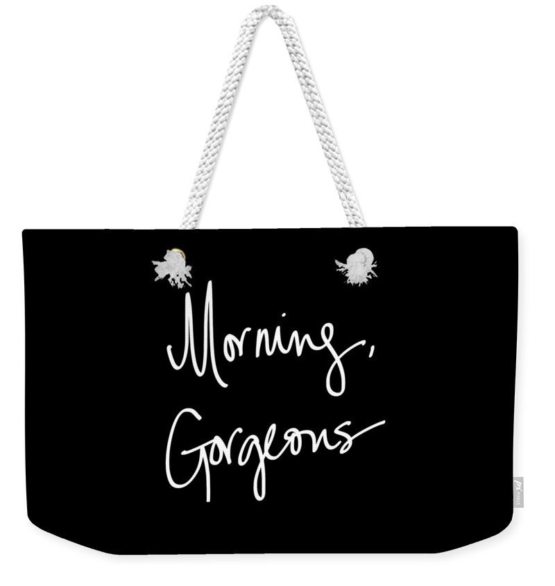Morning Weekender Tote Bag featuring the digital art Morning Gorgeous by South Social Studio