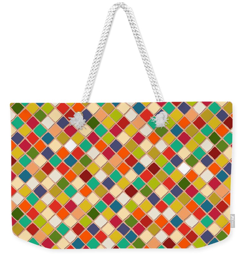 Mosaic Patterns Weekender Tote Bags