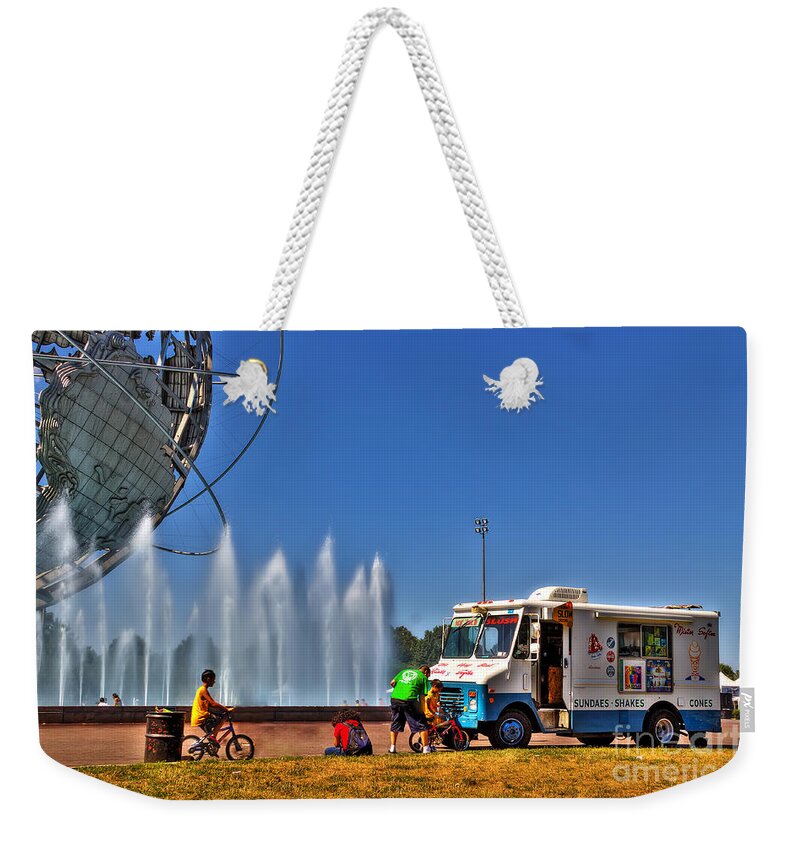 1964 Weekender Tote Bag featuring the photograph Mr Softee by Rick Kuperberg Sr