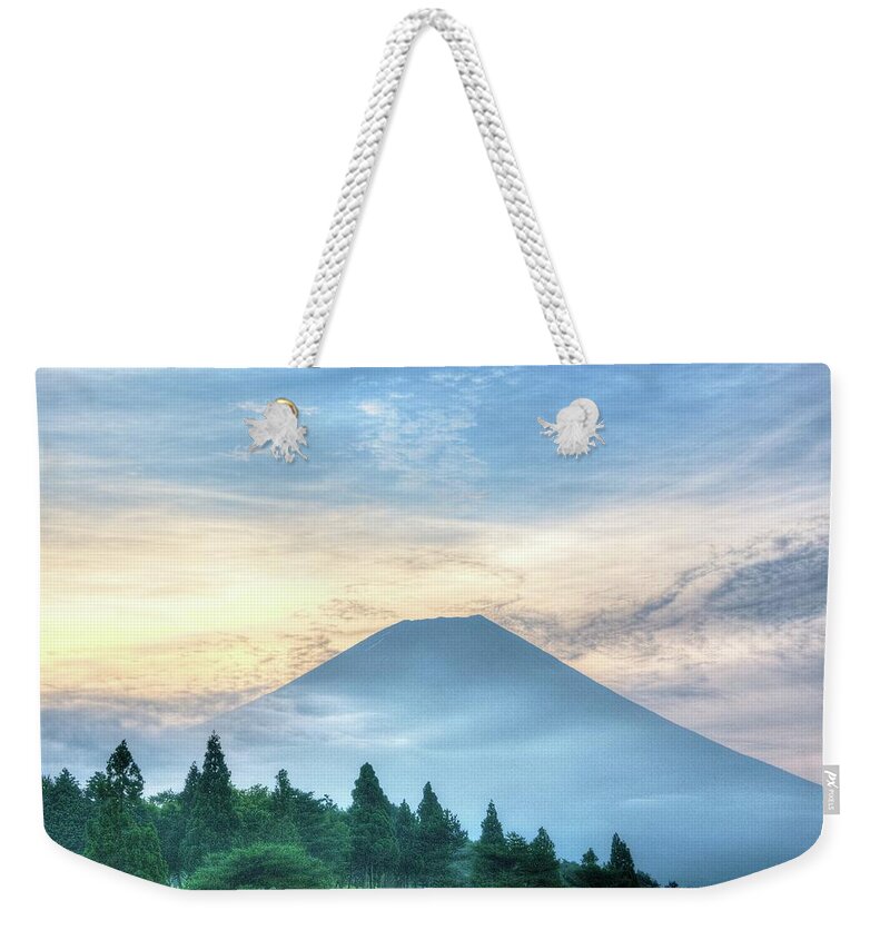 Scenics Weekender Tote Bag featuring the photograph Mt Fuji by Tokyo, Japan