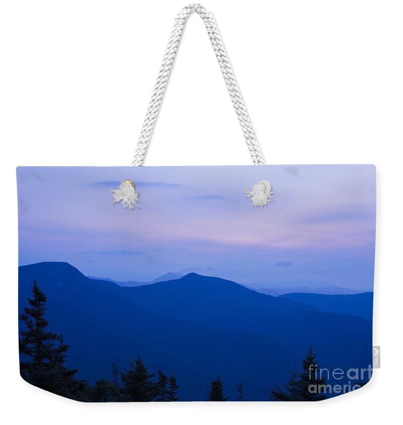 Mount Tecumseh Weekender Tote Bag featuring the photograph Mt Tecumseh - Waterville Valley New Hampshire USA by Erin Paul Donovan