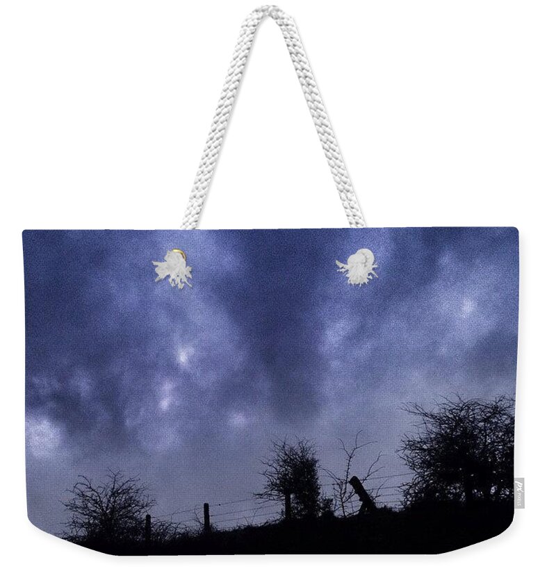 Beauty Weekender Tote Bag featuring the photograph My Camera Died Yesterday, So It Will Be by Aleck Cartwright