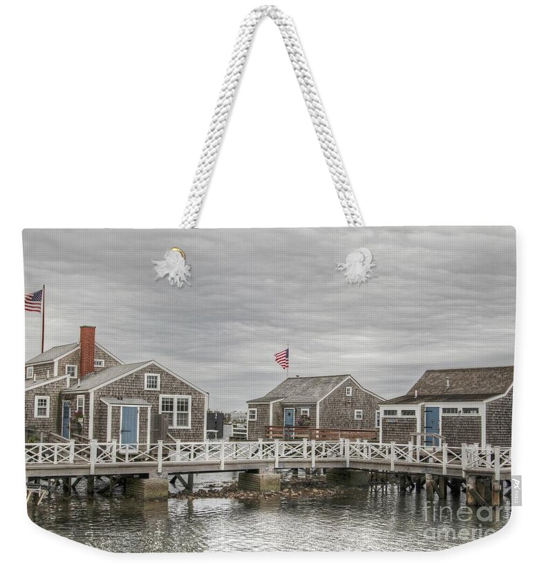 Massachusetts Weekender Tote Bag featuring the photograph Nantucket Days by Karin Pinkham