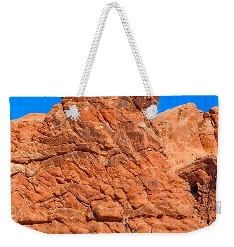 Nature Weekender Tote Bag featuring the photograph Natural Sculpture by John M Bailey
