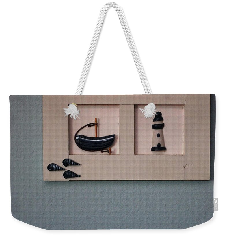 Nautical Weekender Tote Bag featuring the photograph Nautical Scene by Sharon Elliott