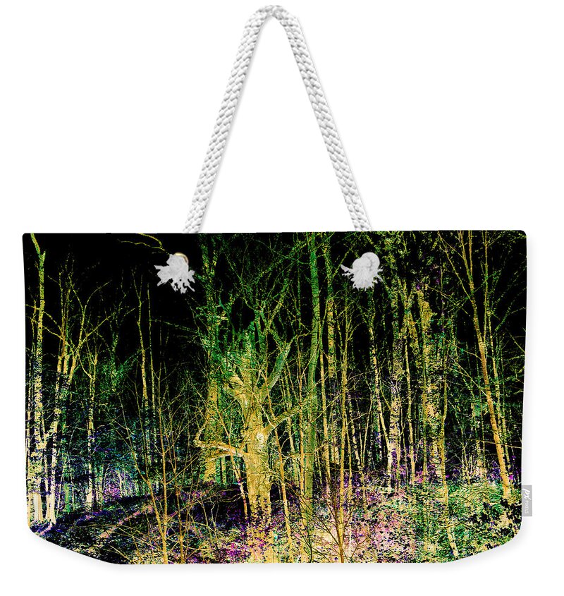 Trees Weekender Tote Bag featuring the photograph Negative Forest by David Yocum
