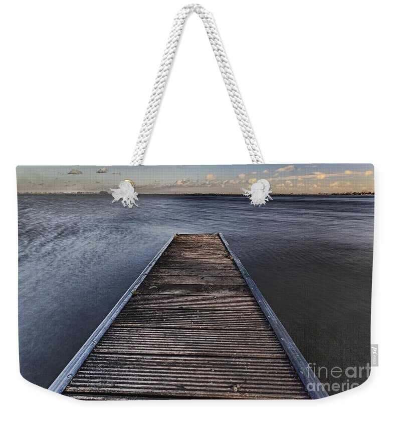 Wharf Weekender Tote Bag featuring the photograph New Horizon by Casper Cammeraat