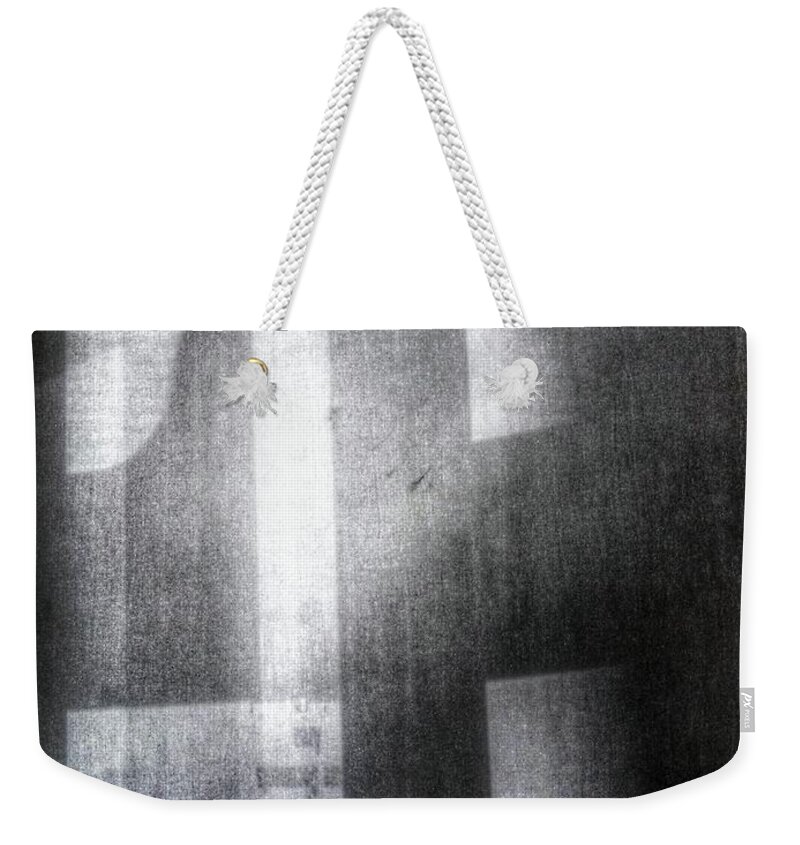 Conceptual Weekender Tote Bag featuring the photograph No Escape by Steven Huszar