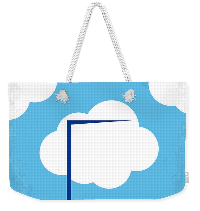 Truman Show Weekender Tote Bag featuring the digital art No234 My Truman show minimal movie poster by Chungkong Art