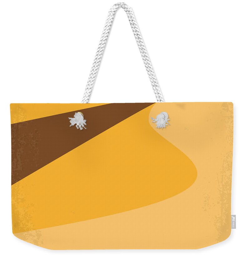 Dune Weekender Tote Bag featuring the digital art No251 My DUNE minimal movie poster by Chungkong Art