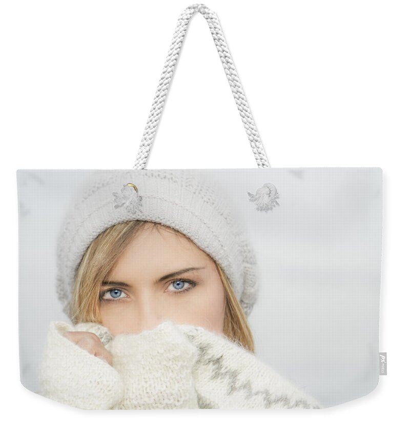 Beauty Weekender Tote Bag featuring the photograph Nordic Soul by Evelina Kremsdorf