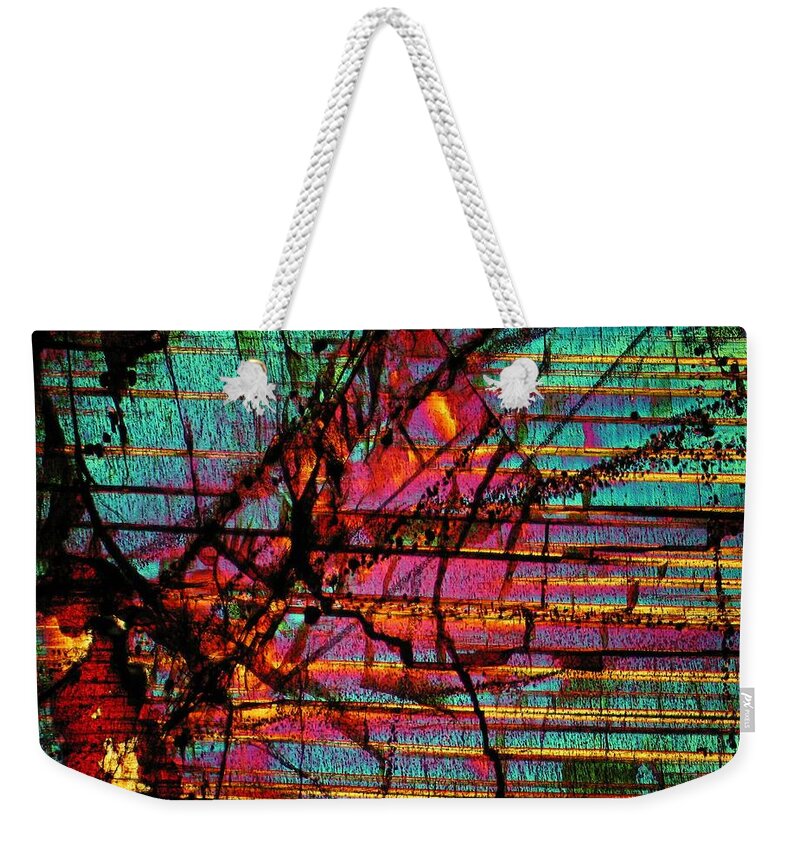 Meteorites Weekender Tote Bag featuring the photograph The Divide by Hodges Jeffery