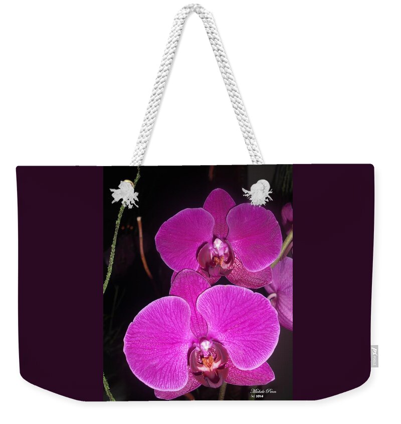 Flower Photograph Weekender Tote Bag featuring the photograph Joyful by Michele Penn