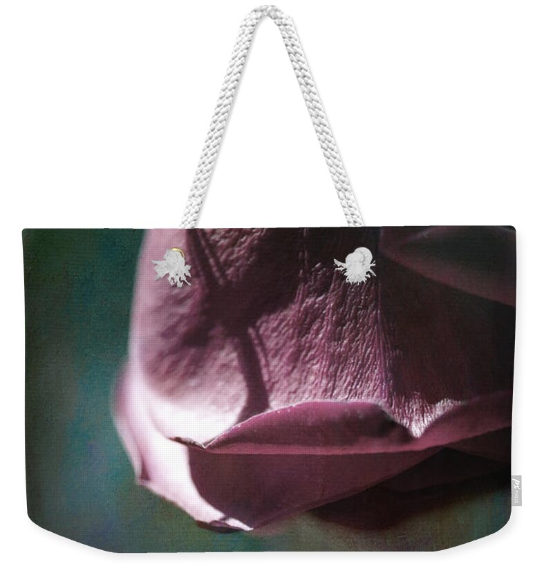 Botanicals Weekender Tote Bag featuring the photograph Nothing Left by Linda Dunn