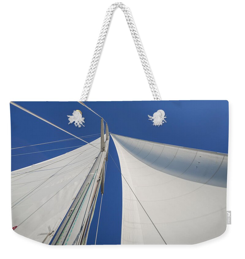 Sails Weekender Tote Bag featuring the photograph Obsession Sails 1 by Scott Campbell