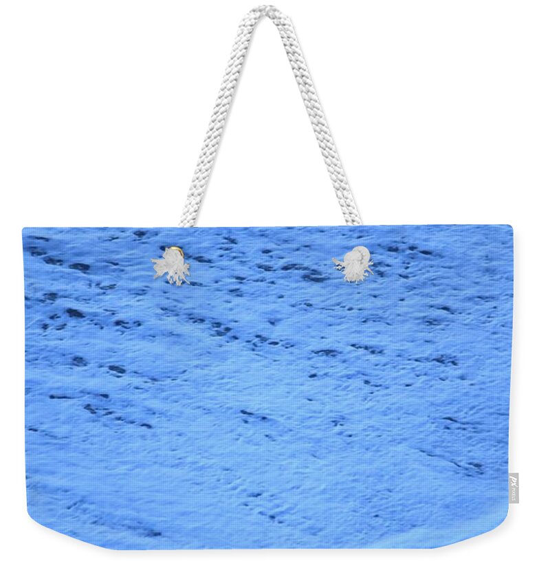 Ocean Blues Weekender Tote Bag featuring the photograph Ocean Blues by Amy Gallagher