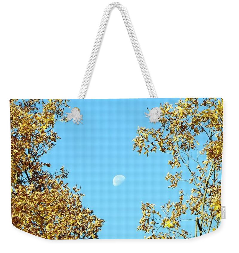 October Charm Weekender Tote Bag featuring the photograph October Charm by Sonali Gangane