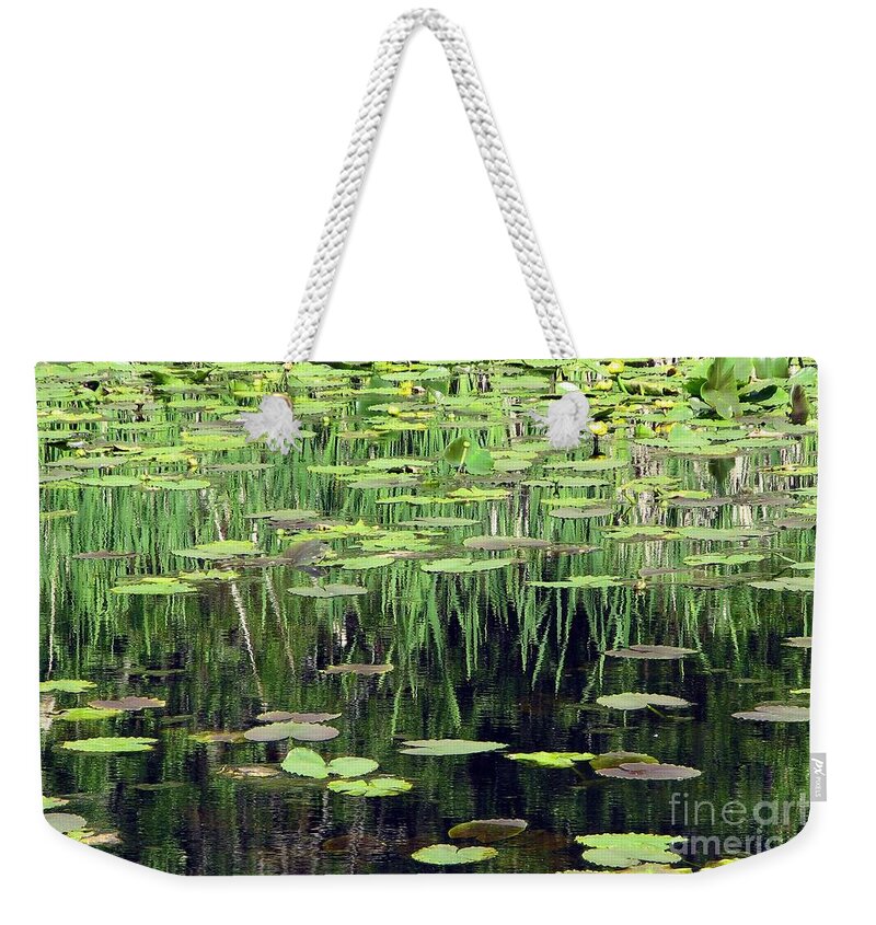 Ode To Monet Weekender Tote Bag featuring the photograph Ode to Monet by Chris Anderson