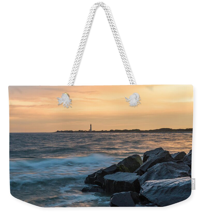New Jersey Weekender Tote Bag featuring the photograph Off the Cape by Kristopher Schoenleber
