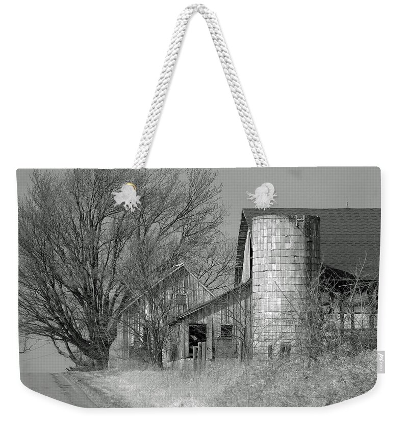 Barn Weekender Tote Bag featuring the photograph Old Barn by Jackson Pearson