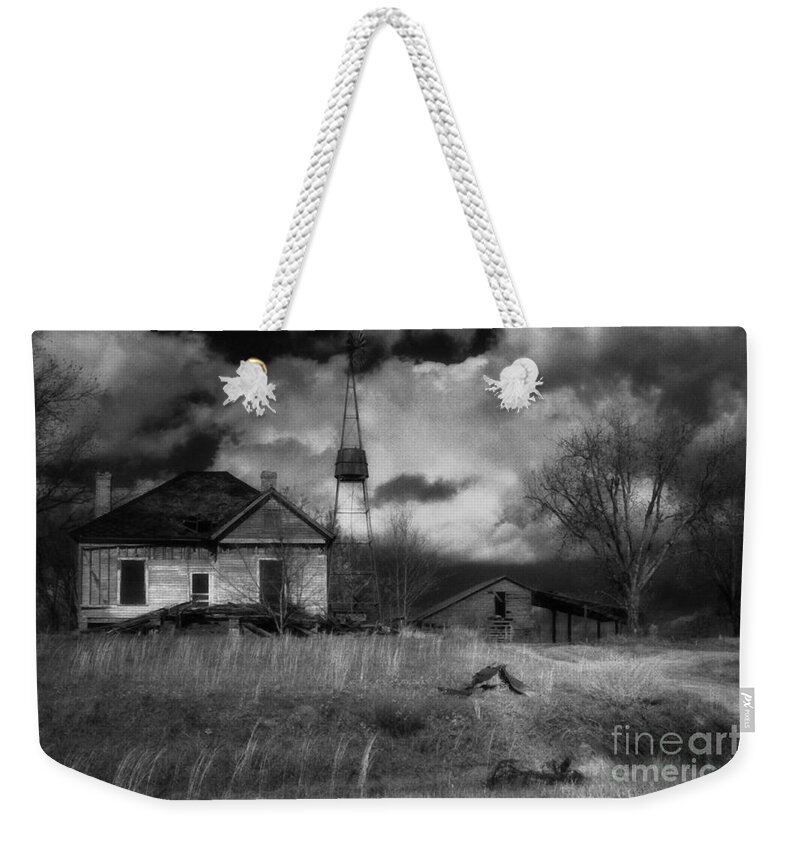 Farms Weekender Tote Bag featuring the photograph Old Georgia Farm by Richard Rizzo