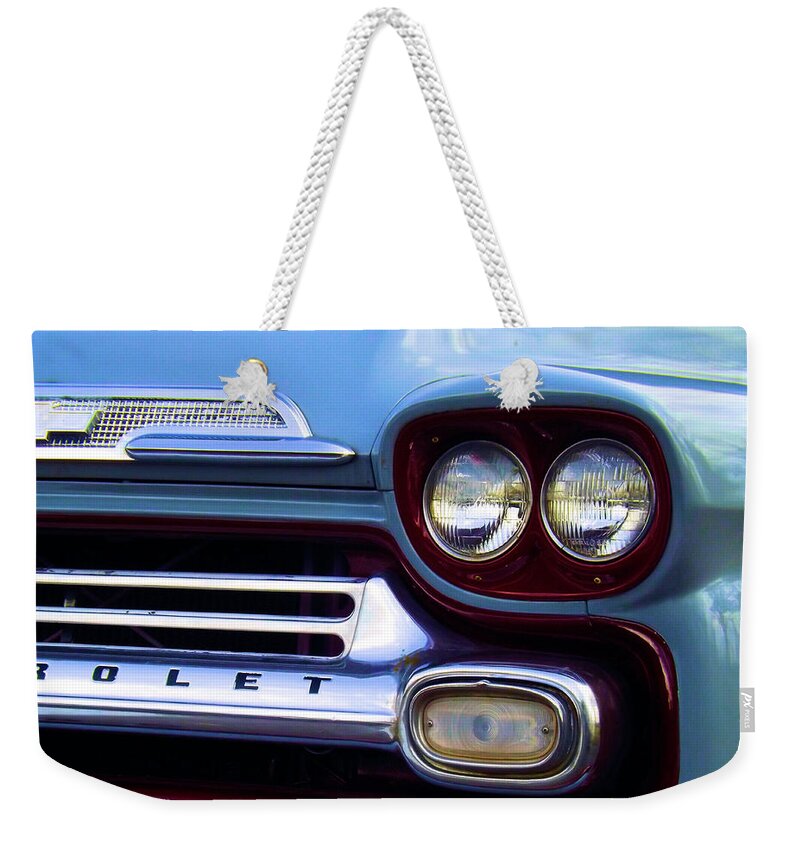 Truck Weekender Tote Bag featuring the photograph Old Truck by Robyn King