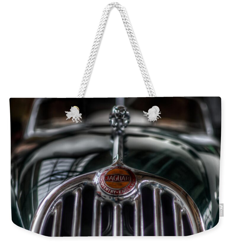 Car Weekender Tote Bag featuring the digital art Old Wild Cat by Nathan Wright