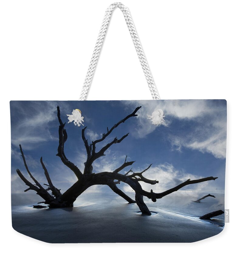 Clouds Weekender Tote Bag featuring the photograph On a MIsty Morning by Debra and Dave Vanderlaan