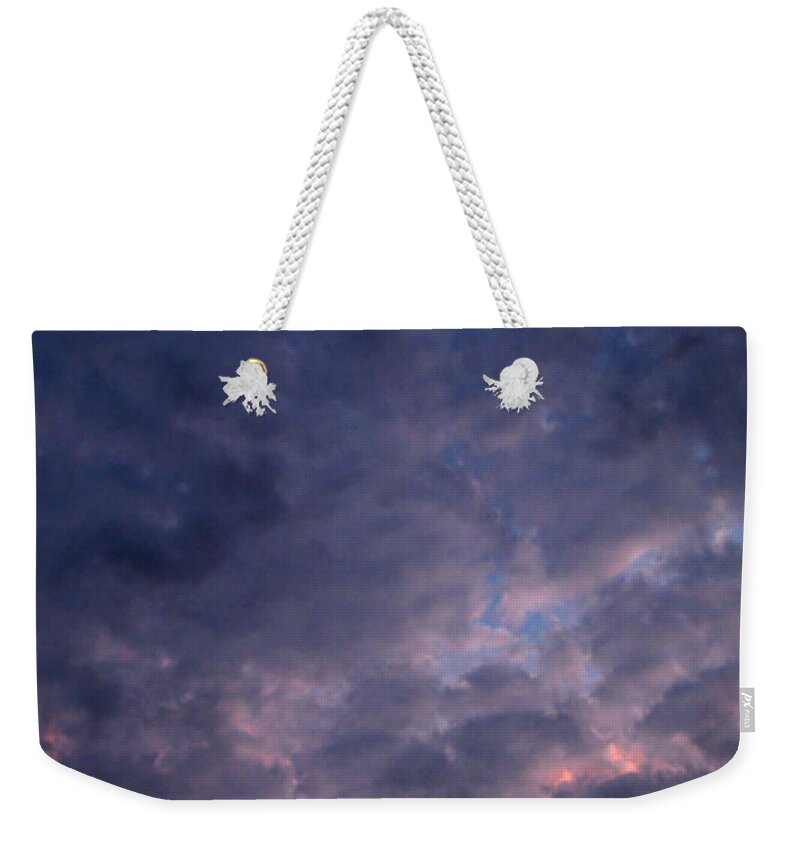 Sunrise Weekender Tote Bag featuring the photograph Finally it Rained in Texas by Connie Fox