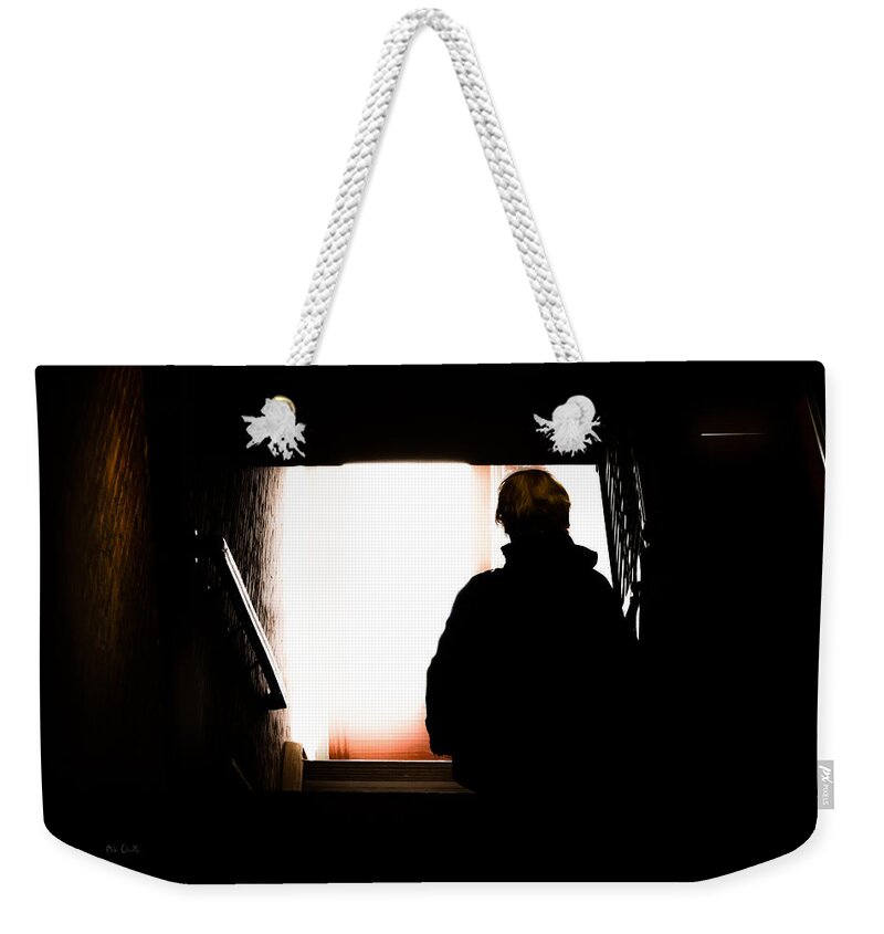 Bob Orsillo Weekender Tote Bag featuring the photograph One Way Out by Bob Orsillo